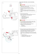 Preview for 38 page of Janome Continental M17 Instruction Book