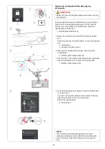 Preview for 123 page of Janome Continental M17 Instruction Book