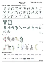 Preview for 132 page of Janome Continental M17 Instruction Book