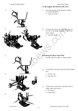 Preview for 16 page of Janome Craft 6600P Instruction Manual