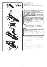 Preview for 32 page of Janome DC6100 Instruction Book