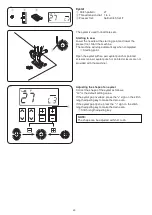 Preview for 42 page of Janome DC6100 Instruction Book