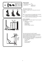 Preview for 43 page of Janome DC6100 Instruction Book