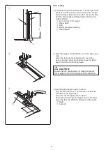 Preview for 44 page of Janome DC6100 Instruction Book