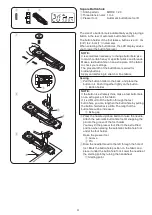 Preview for 33 page of Janome DM7200 Handbook & Instructions