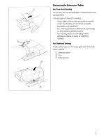 Preview for 5 page of Janome Excel Pro 5124 Instruction Book