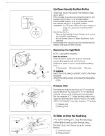 Preview for 8 page of Janome Excel Pro 5124 Instruction Book