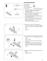 Preview for 25 page of Janome Excel Pro 5124 Instruction Book