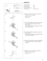 Preview for 31 page of Janome Excel Pro 5124 Instruction Book