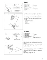 Preview for 35 page of Janome Excel Pro 5124 Instruction Book