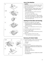 Preview for 39 page of Janome Excel Pro 5124 Instruction Book