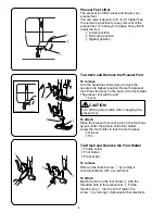 Preview for 14 page of Janome G1206 Instruction Book