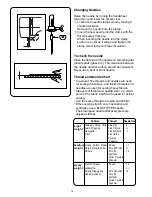 Preview for 16 page of Janome G1206 Instruction Book