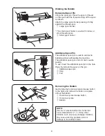 Preview for 13 page of Janome HD2200 Instruction Book