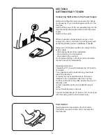 Preview for 8 page of Janome HD3000 Instruction Book