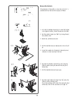 Preview for 29 page of Janome HD3000 Instruction Book