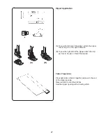 Preview for 31 page of Janome HD3000 Instruction Book