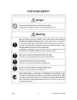 Preview for 10 page of Janome JR3200 series Operation Manual