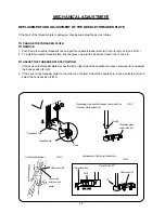 Preview for 22 page of Janome JW7630 Service Manual