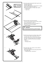 Preview for 43 page of Janome JW8100 Instruction Book