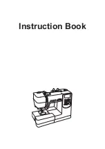 Janome M7200 Instruction Book preview