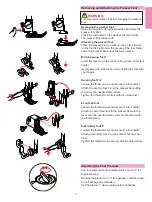 Preview for 17 page of Janome MC11000SE Instruction Manual