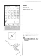 Preview for 36 page of Janome Memory Craft 10000 Sewing Manual