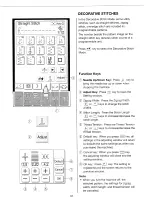 Preview for 61 page of Janome Memory Craft 10000 Sewing Manual