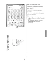 Preview for 70 page of Janome Memory Craft 10000 Sewing Manual