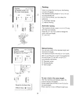 Preview for 100 page of Janome Memory Craft 10000 Sewing Manual