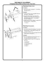 Preview for 3 page of Janome Memory Craft 10001 Servicing Manual