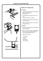 Preview for 34 page of Janome Memory Craft 10001 Servicing Manual