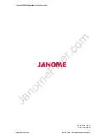 Preview for 110 page of Janome MEMORY CRAFT 9700 Instruction Manual