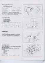 Preview for 7 page of Janome MS 2028 Instruction Book