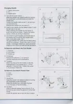 Preview for 8 page of Janome MS 2028 Instruction Book