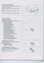 Preview for 9 page of Janome MS 2028 Instruction Book