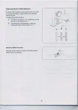 Preview for 20 page of Janome MS 2028 Instruction Book