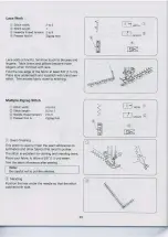 Preview for 31 page of Janome MS 2028 Instruction Book