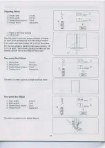 Preview for 33 page of Janome MS 2028 Instruction Book