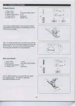 Preview for 35 page of Janome MS 2028 Instruction Book