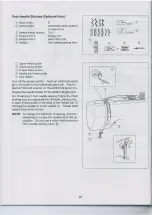 Preview for 42 page of Janome MS 2028 Instruction Book