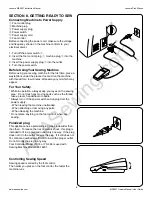 Preview for 13 page of Janome MS5027 Pink Ribbon Instruction Manual