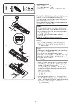 Preview for 32 page of Janome MXL50 Instruction Book