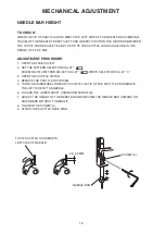 Preview for 18 page of Janome NH22 Service Manual