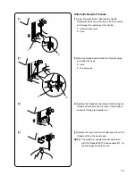 Preview for 15 page of Janome OC 6125 Instruction Book