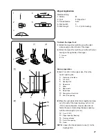 Preview for 29 page of Janome OC 6125 Instruction Book