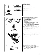 Preview for 33 page of Janome OC 6125 Instruction Book