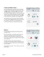 Preview for 44 page of Janome Quilt Maker Pro 18 VERSA Service Manual