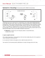 Preview for 10 page of Janome Quilt Maker Pro 20 User Manual