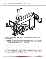 Preview for 35 page of Janome Quilt Maker Pro 20 User Manual